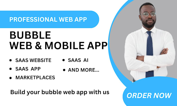 build a professional bubble io saas or mvp as a bubble io developer