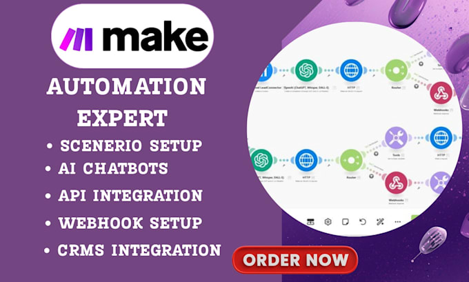 fix make com, make com automation, made com, make automation, integromat, zapier
