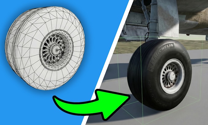 create game ready 3d props with clean topology for you