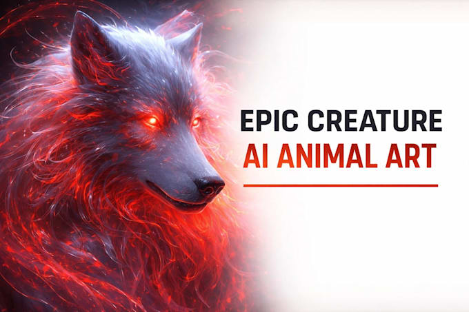 create epic cinematic animal and fantasy creature art