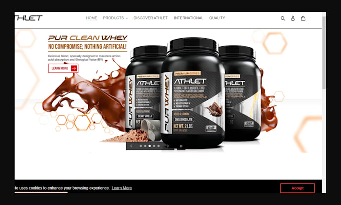 design  supplement website peptide website health supplement website sarms store