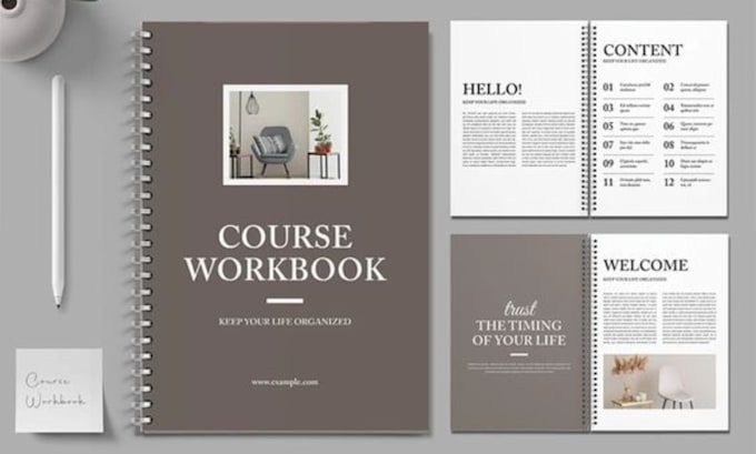 Design editable canva pdf digital journal planner workbook worksheet ...