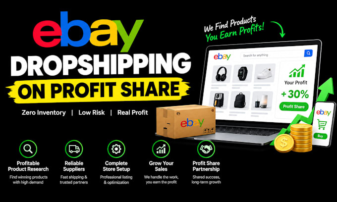 ebay dropshipping on profit share