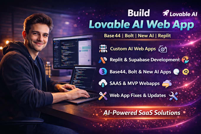 Bouw een geliefde ai web app base44 bolt nieuwe ai replit supabase saas ...