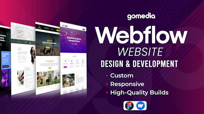 provide webflow website development services