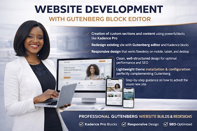 customize gutenberg, blocksy, kadence, generatepress on wordpress website