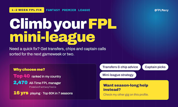 fix your fpl team 2026 x 2027