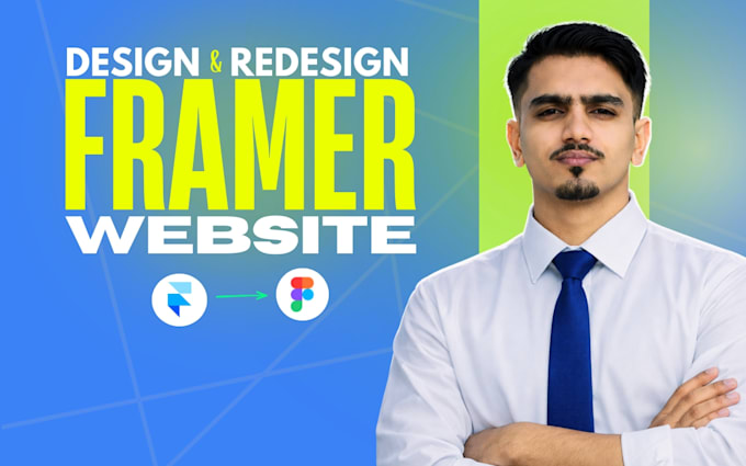 design a high converting framer website or framer landing page design