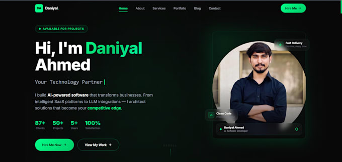 build ai saas platform and custom web application