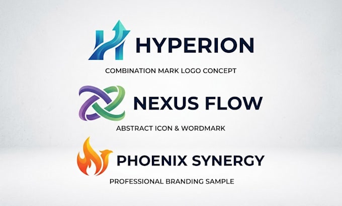 design modern combination mark and abstract logo design