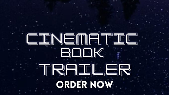 create a cinematic book trailer for amazon KDP authors