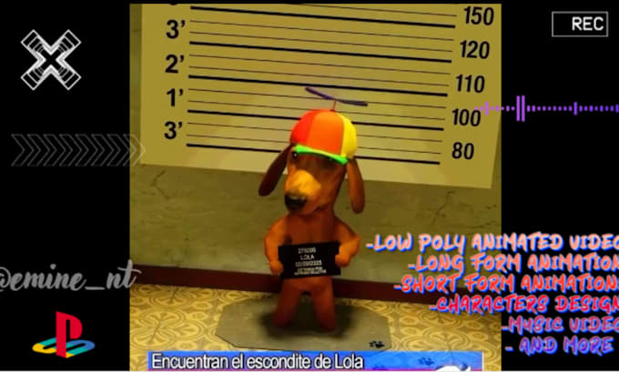 create ps1 ps2 retro low poly animation for game trailers, music visualizers, yt