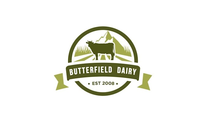 create a timeless powerful logo for our dairy farm