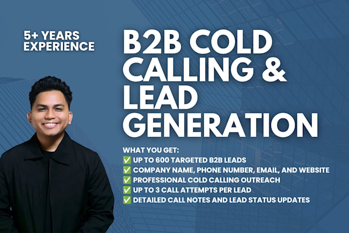 do b2b cold calling and lead generation