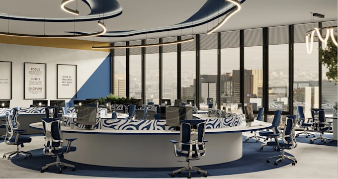 remodel comtemporary office,open workspace interior,funiture layout,lobby design