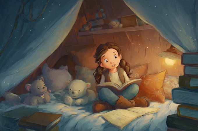 children book cover and children book illustrations