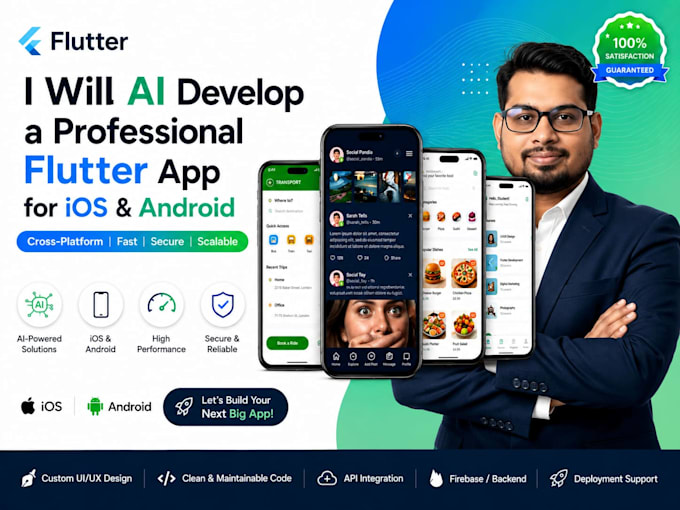 convert your app idea into reality as a flutter expert