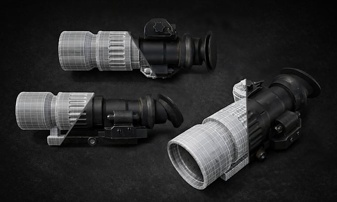 model and optimize 3d assets in unreal engine