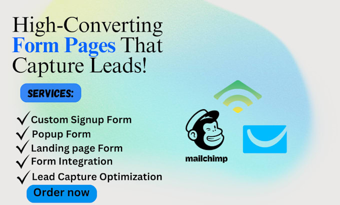 design high converting form pages lead capture form integration