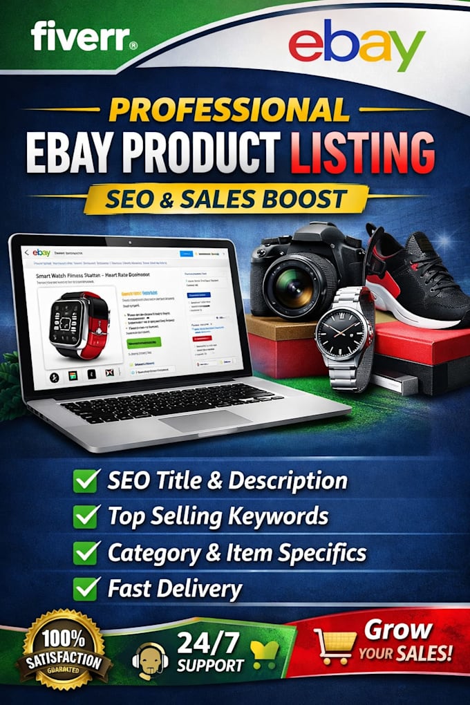 do SEO optimized ebay product listing