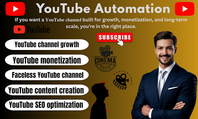 manage your youtube automation channel from script to video