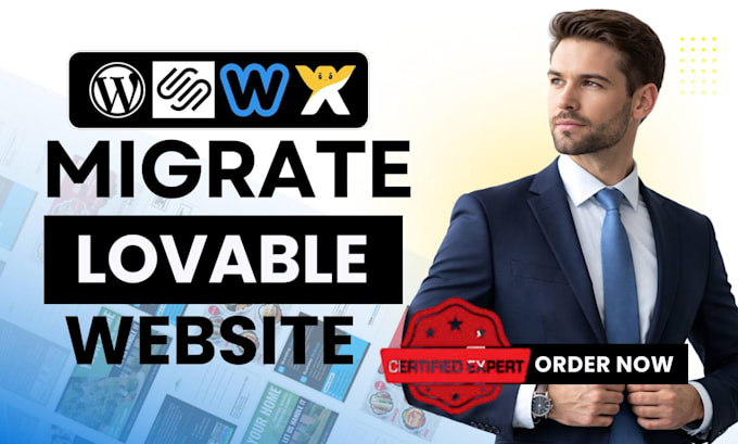 migrate lovable website to wordpress weebly wix squarespace or lovable ai app