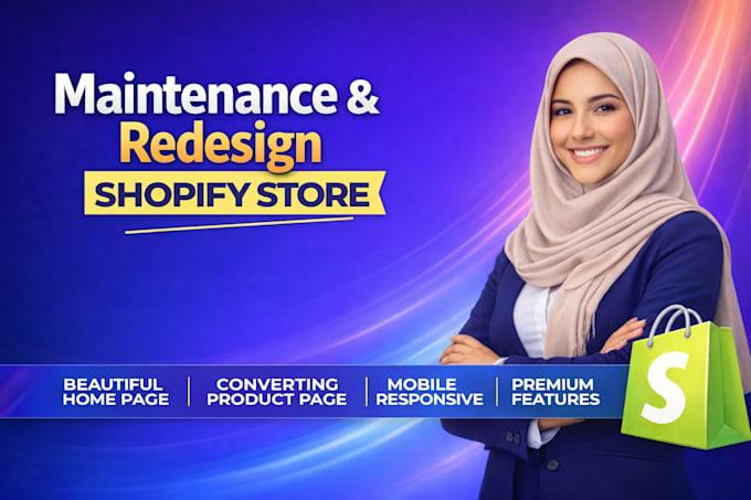 do shopify store maintenance, redesign and speed optimization