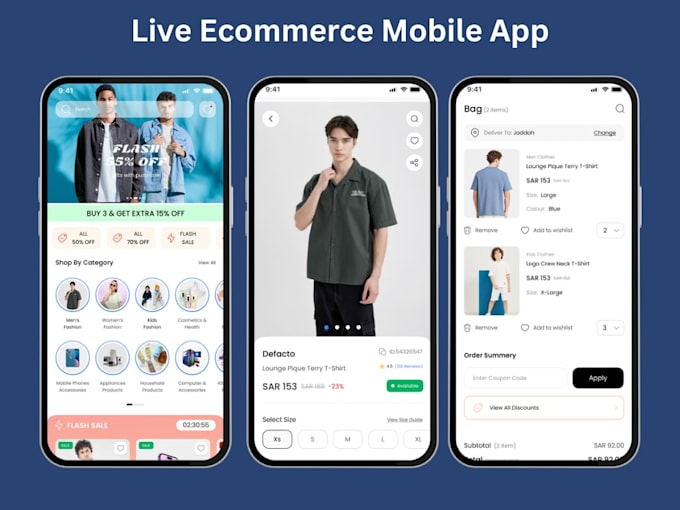 convert your shopify or woocommerce store into an android and ios mobile app
