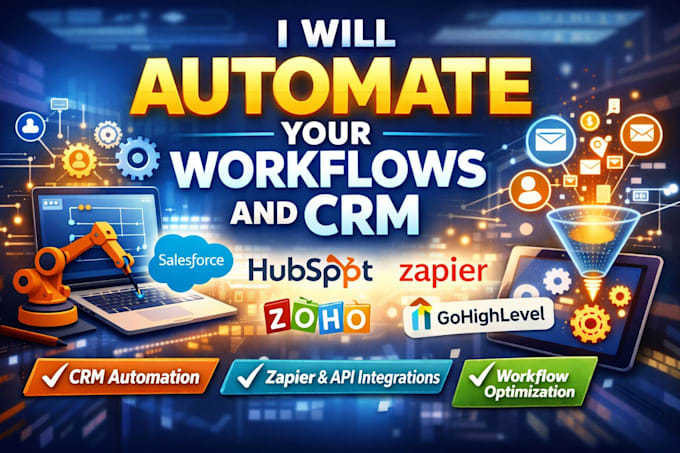 automate your workflows and CRM