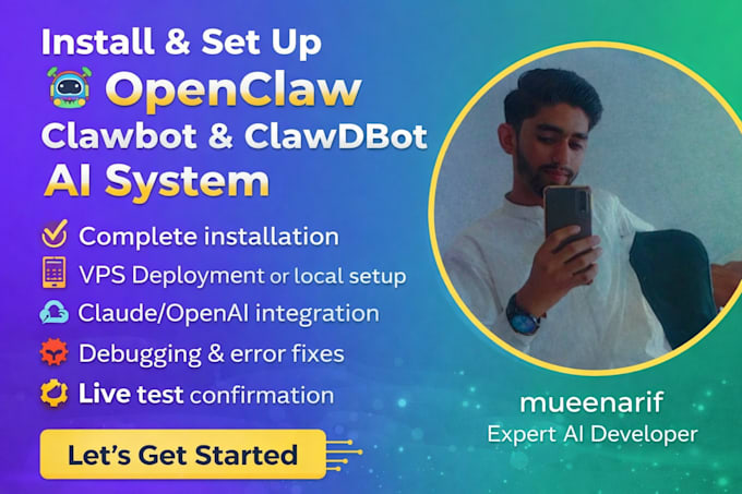 install and setup openclaw clawbot and clawdbot ai system