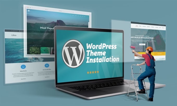 install wordpress theme and import demo
