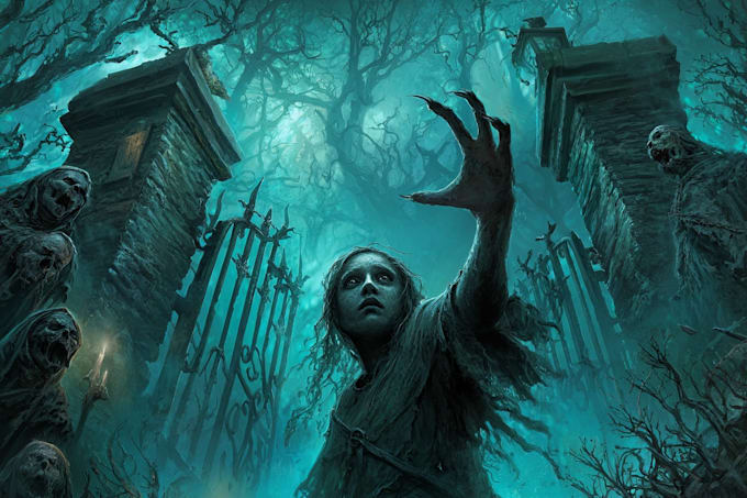 create psychological fantasy horror stories