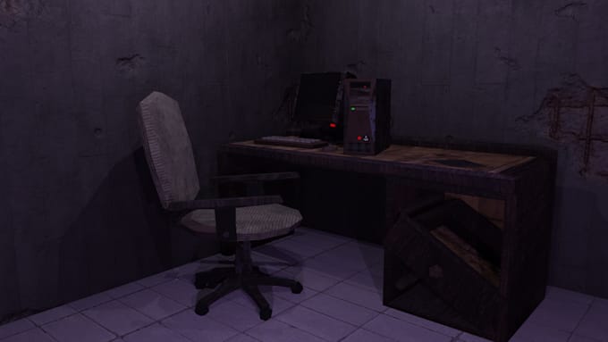 make optimized horror game props with lods