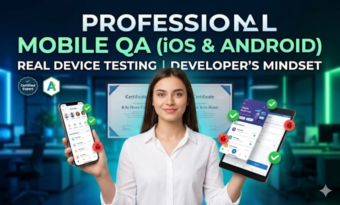 Do professional qa testing for your ios and android mobile app by ...