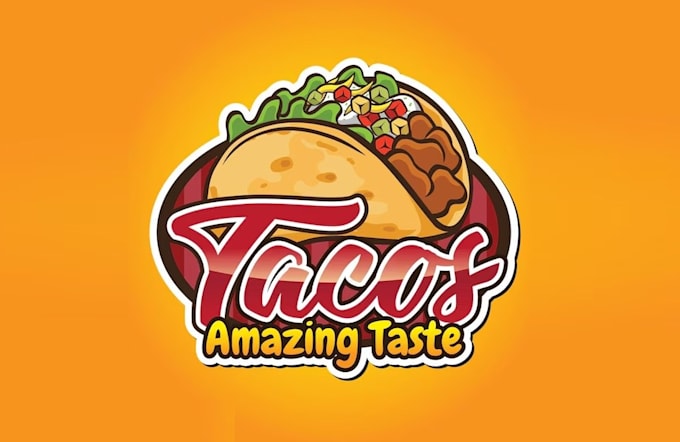 design food restaurant cafe bakery tacos logo