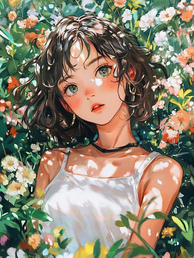 do a anime character