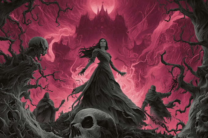 fantasy horror and fantasy