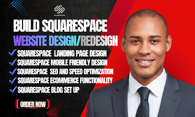 build squarespace website design, redesign, edit, rebuild squarespace website