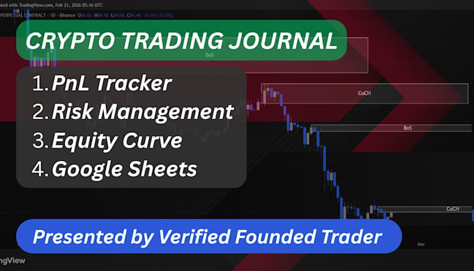 build a crypto trading journal in google sheets