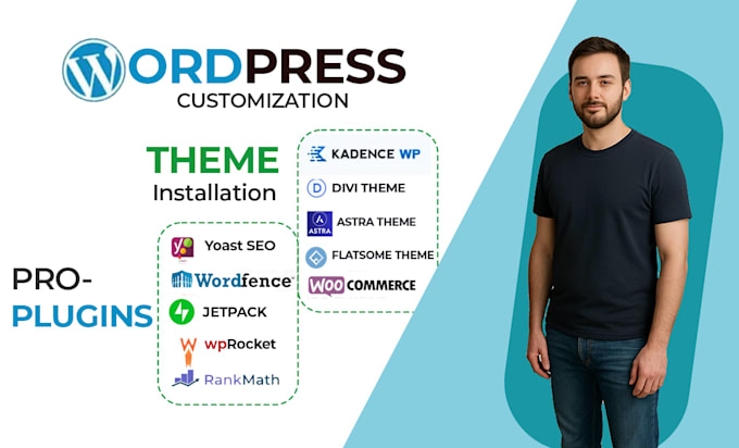installed wprocket,wordfence security,divi theme plugin etc
