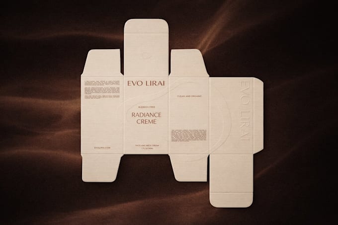 create packaging design for skincare and cosmetic