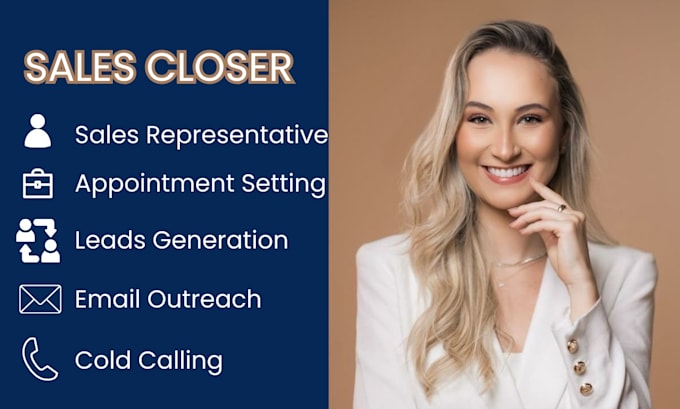 sales closer sales representative lead generation b2b sales closer, sales