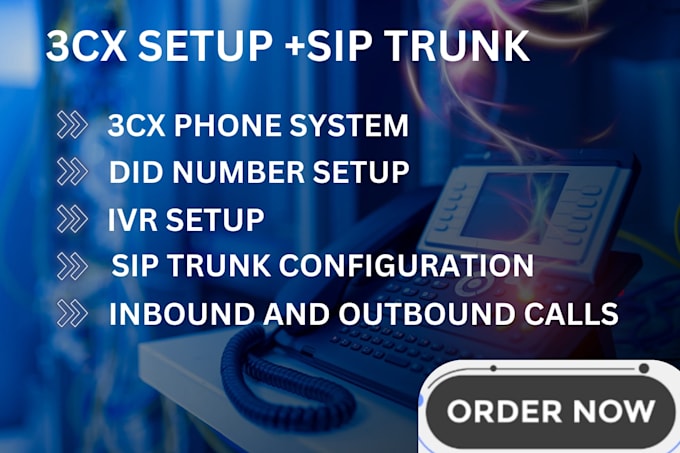 setup global sip trunking and route international did numbers