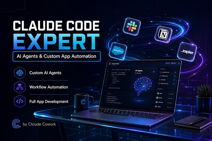 setup claude code ai agent claude cowork ai automation claude coded app expert