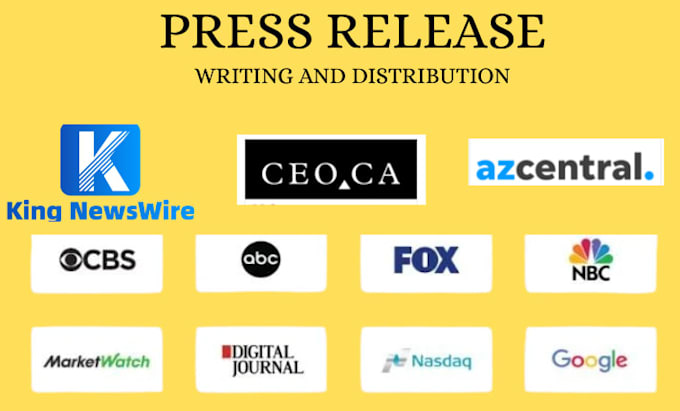 press release writing with press release distribution