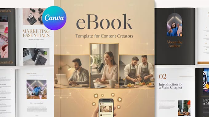 design canva ebook lead magnet or workbook for coaches