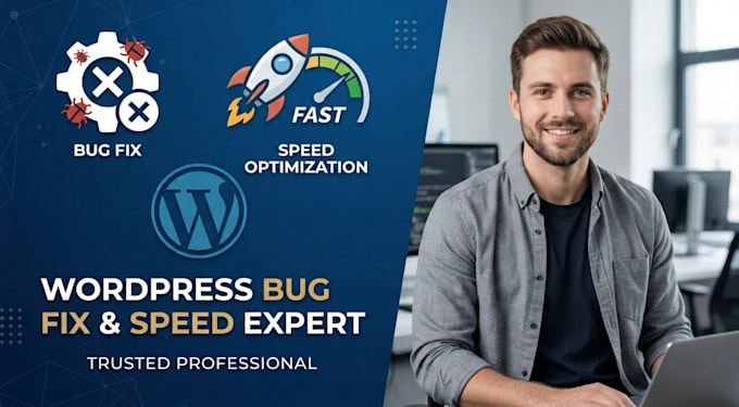 fix wordpress errors, bugs and optimize your website speed