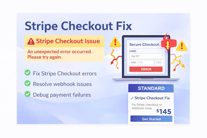 fix your stripe payment integration bug