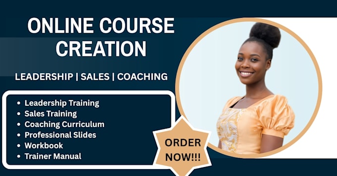 design complete corporate training or coaching program with ppt slides workbook
