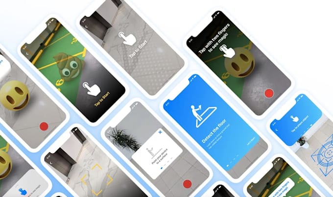 camera app ar VR app vto 3d lidar scanner augmented reality virtual reality app